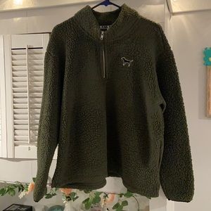 Pink Victoria Secret Shepard Quarter zips